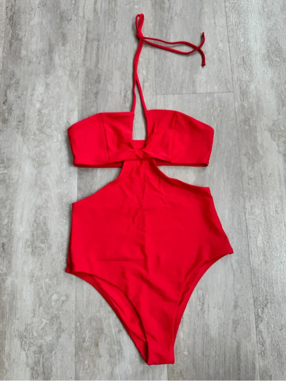 AERIE red one piece swim - Picture 1 of 4